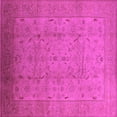 thumbnail image 1 of Ahgly Company Indoor Square Oriental Pink Traditional Area Rugs, 8' Square, 1 of 4