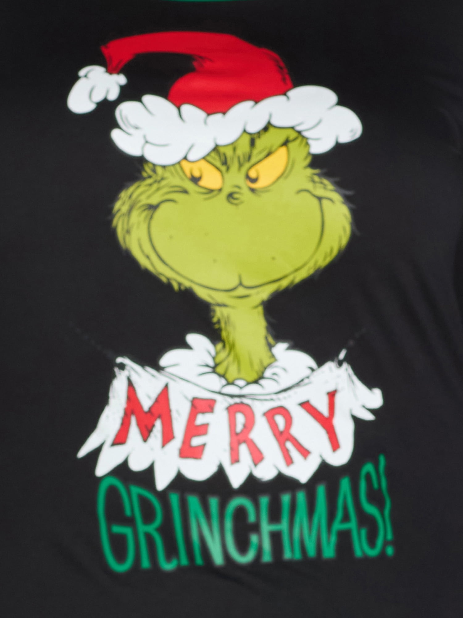 Dr. Seuss Women’s Merry Grinchmas Matching Family Pajama Set, 2-Piece, Sizes S-3X