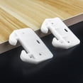 thumbnail image 3 of 10 Pieces Drawer Guides Plastic Drawer Rail Guides Drawer Rail Furniture Replacement Parts, 3 of 5