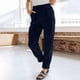 thumbnail image 3 of WILLBEST Pantalones Casuales de Pana para Mujer, de Cintura Alta y Pierna Recta, para el Trabajo y el Ocio, con Bolsillos para Otoño E Invierno. Chica, 3 of 6