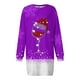 thumbnail image 3 of Vestidos de Mujer Vestido Casual de Manga Larga Con Cuello Redondo y Estampado Navideño de Moda de Otoño E Invierno Para Mujer, 3 of 3