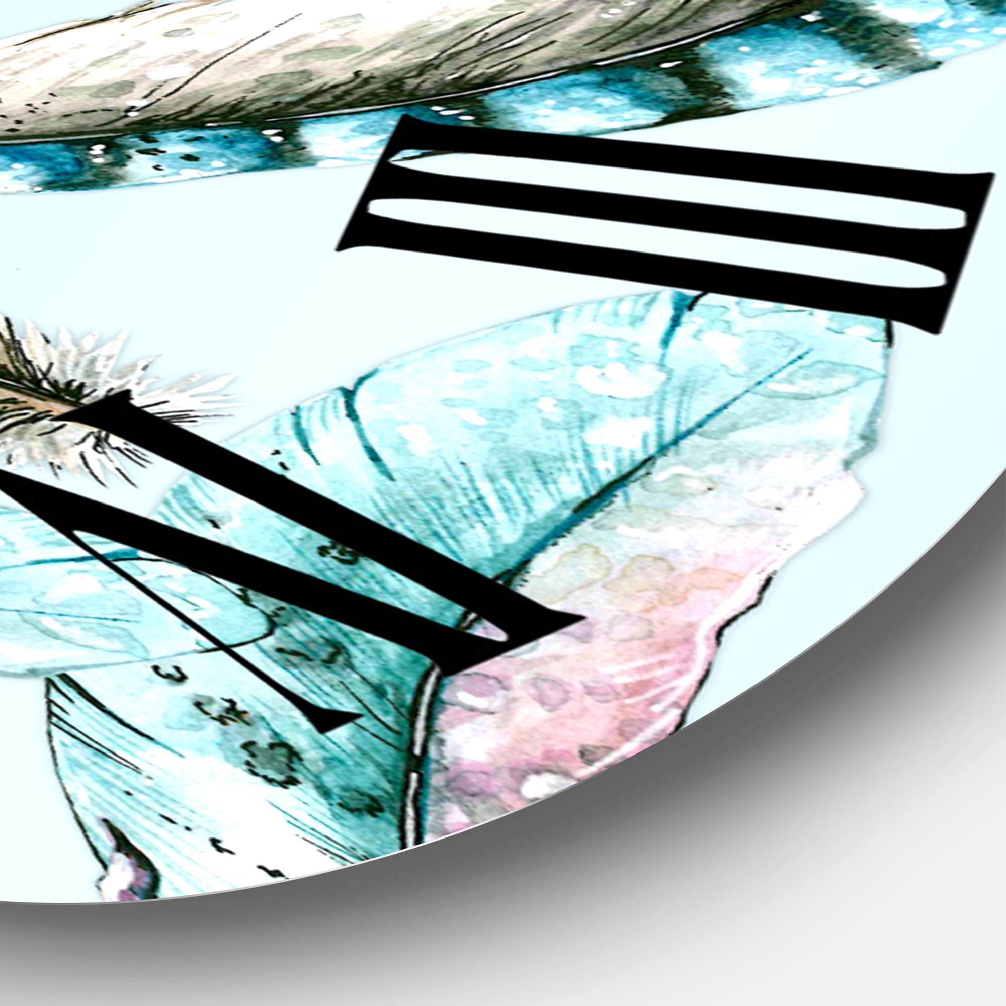 Designart 1 in Bohemian Wall Clock