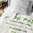 thumbnail image 6 of Pop Pop Gifts from Grandkids, Pop Pop Birthday Gifts, Pop Pop Gifts from Granddaughter, Christmas Pop Pop Gifts, Fathers Day Pop Pop Gifts Ideas, Gifts for Pop Pop Blanket (50x60), 6 of 6