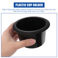 thumbnail image 6 of HONMEET Replacement Cup Holders for Recliners Cup Holder Insert for Recliner Black Plastic 2Pcs, 6 of 6