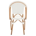 thumbnail image 5 of SAFAVIEH California Outdoor Patio Side Chair, White, Set of 2, 5 of 11