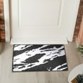 thumbnail image 2 of Pedty Carpet,Absorbent Carpet Dark Gray A,Luxurious Fiber Lock Carpet with Non Slip Backing Soft Polyester Doormat in Stylish Pattern for Entrance Hall Bedroom Living Room Kitchen Or Bathroom, 2 of 5