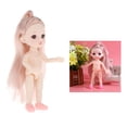 thumbnail image 3 of Mini muñecas de 16 cm, juguetes de moda para el cuerpo con ojos 3D 12 Zulema Cuerpo de muñeca articulado BJD, 3 of 6