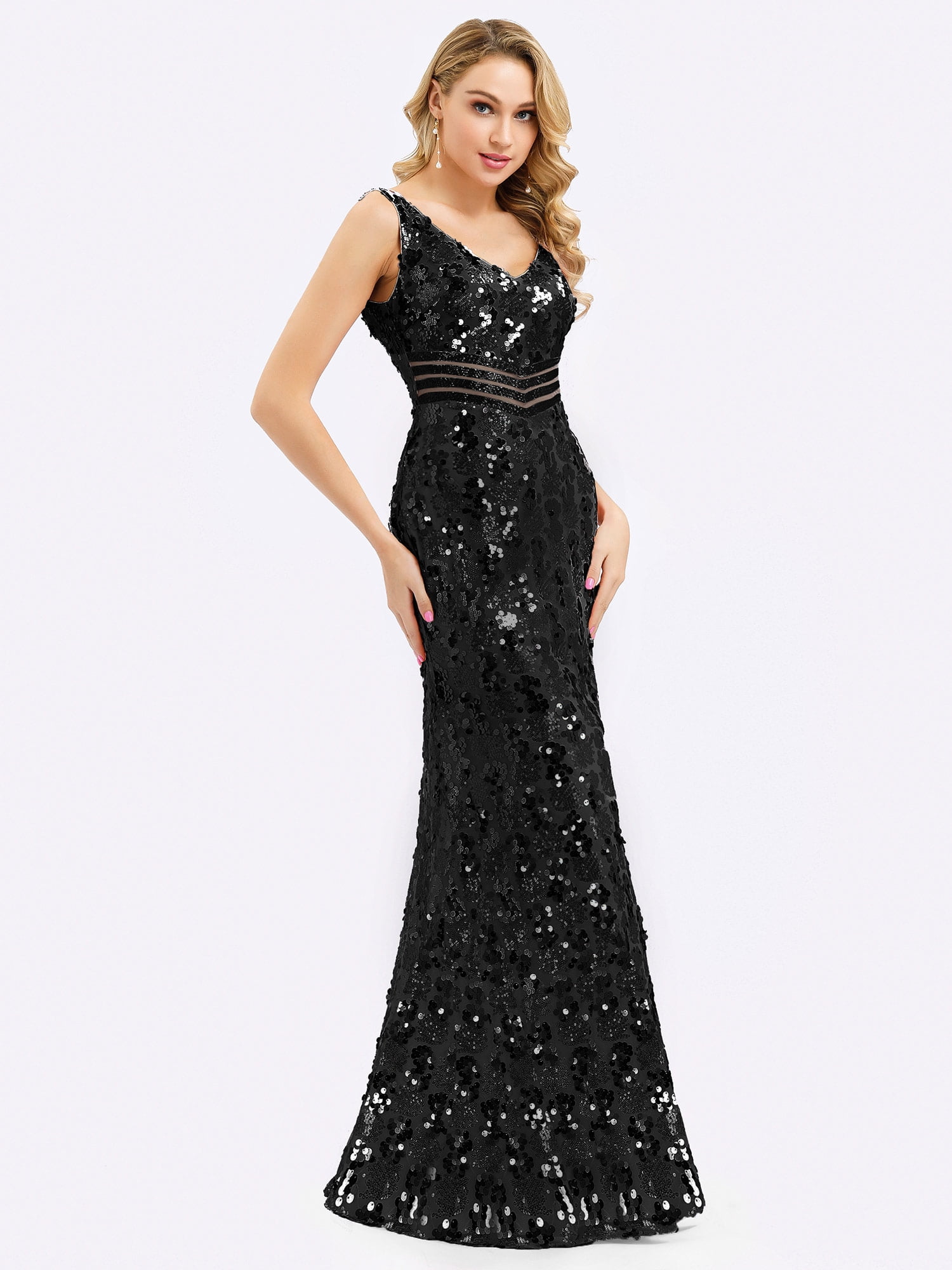 long dress for dinner party