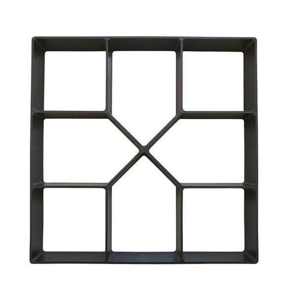 Cement Molds for Concrete Path Maker Mold Reusable Concrete Cement Stone Design Paver Walk Mould