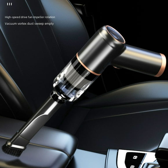 Aspiradora de coche inalámbrica, recargable, de mano, de alta potencia, con soplado y succión integrados, mini aspiradora portátil