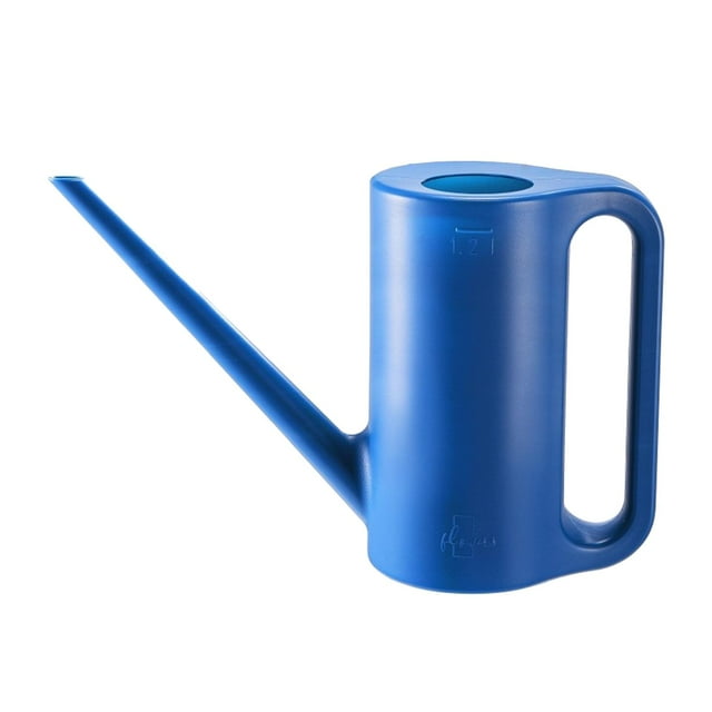 Indoor Watering Can, Watering Pot, High Capacity Modern Lightweight, 1.2L Flower blue