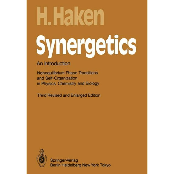 Springer Synergetics Synergetics: An Introduction, Book 1, (Paperback)