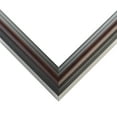 thumbnail image 3 of 22x8 Shadow Box Frame Brown Cherry | 2.625 Inches Deep Pine Wood Traditional Shadowbox Display, 3 of 8