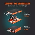 thumbnail image 6 of VEVOR Motorcycle Scissor Jack Lift 1100 lbs Wide Deck Hoist Stand for ATVs Bike, 6 of 9