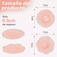 thumbnail image 4 of 12pcs Pezoneras Bra Levanta Push Up Cubre Pezon De Silicon, 4 of 5