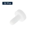 thumbnail image 4 of Uxcell 32 Pieces White Rubber Stopper, 3mm Plug Holes for 2.5-2.8mm/0.1-0.11" Hole, 4 of 6