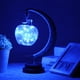 thumbnail image 4 of Alambre de cobre 20LED Linternas de manzana Cuerda de cáñamo hecha a mano Luz de noche de hierro para dormitorio Azul, 4 of 8