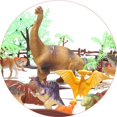 thumbnail image 3 of kusrkot 79 Pcs Jouets Animaux Mini Figurines pour Enfants Éducez Récompenses avec Étui de Transport, 3 of 9