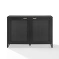 thumbnail image 1 of Crosley Furniture Console de Rangement pour Disques Kenji en Noir, 1 of 16