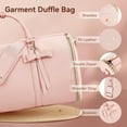 thumbnail image 6 of Garment Bags For Travel For Women 2024 Garment Duffle Bag Convertible Foldable 2 In 1 Suit Bag For Hanging Clothes Business Trip Bag With Toiletry Pocket-Home Essentials, 6 of 8