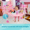 thumbnail image 5 of Disney Baby Minnie Mouse Forever Besties Infant Activity Center Jumper, Pink, Unisex, Infants Ages 6 Months to 1 Year, 5 of 17