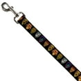 thumbnail image 2 of Marvel Comics Pet Leash, Dog Leash, Guardians of the Galaxy Badge Character Icons Black, 6 Feet Long 1.0 Inch Wide, 2 of 4