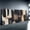 12 × 18 in (30 × 45 cm) × 3 panels, variant on 3pcs Canvas Wall Art for Living Room, Modern Abstract Geometric Shapes Picture, Brown Beige Black Wooden Texture 3 Panel Artwork, Framed Wall Decor for Bedroom Office Dining Room