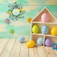 thumbnail image 5 of Front Door Wreath for Spring Summer, Denbek 32Cm Artificial Wreath for Front Door - Colorful & Full Faux Flower and Greenery Arrangement, 5 of 5