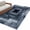 Dark Gray Light Gray, variant on Area Rugs 2.7'x5', 3D Optical Illusion Carpet for Living Room Bedroom Dining Room, Visual Trap Looks Like Holes Blue Throw Kitchen Rugs Non Slip Washable Rectangle Indoor Outdoor Rugs