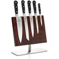 thumbnail image 2 of Mercer Culinary Renaissance 6-Piece Magnetic Board Steel Knife Set, 11 3/8 x 9, Stainless Steel, 2 of 7
