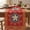 A, variant on Vintage Star Table Runner 13x72 Inch, Cream Background with Gold Celtic Knot Border and Patriotic Stars, Rustic 4th of July Linen Table Decor for Independence Day Party