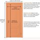 thumbnail image 5 of Magnetic Screen Doors Magnetic Closure Fly Curtain Mesh with Complete Installation Thumbtacks and Adhesive Tape Black(90 200cm).., 5 of 5