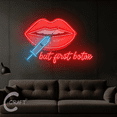 thumbnail image 3 of C-CRAFT Lips Botox UV Printed Led Neon Sign 35 inches, Beauty Salon Decoration, Gift for Grand Opening, 3 of 4