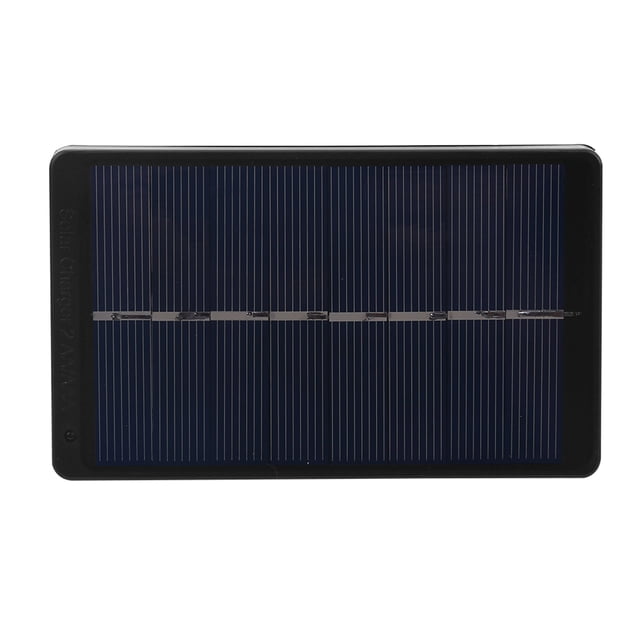 Caja De Carga Portátil Del Cargador Del Panel Solar De 1W 4V Para La Batería AA/AAA Negro