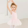 thumbnail image 3 of Stelle Sleeveless Ballet Leotard Tank Tutu Skirted Dance Dress Ballerina Outfit for Girls,Ballet Pink,4T, 3 of 7