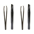 thumbnail image 1 of Shisuyan Eyebrow Shaping Tool Black 4Pcs 3.3In, 1 of 8