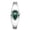 silvergreen, variant on Women's Analog Quartz Cuff Bracelet Watch: Teardrop Dial with Dot Markers Removable Band Stainless Steel Watch for Women