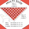 thumbnail image 2 of 2 Pack, Triangle Reversible American Flag Pet Patriotic Scarf for Boy and Girl, Premium Durable Fabric, USA Bandana for Medium and Large Dogs, 2 of 6
