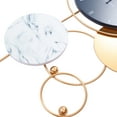 thumbnail image 3 of Miumaeov Large Wall Clocks Modern Metal Blue Gold Silent Non-Ticking Wall Clock for Bedroom Kitchen Office Home Decor 14.96 x 30.71inch, 3 of 10