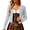 Grey, variant on HCYSFG Womens Crochet Cardigan V Neck Button Front Long Sleeve Hollow Out Cropped Fit Knit Sweater Oktoberfest Layering Tops
