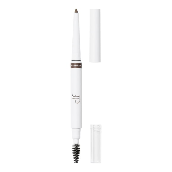 Lápiz de cejas impermeable e.l.f. Instant Lift Deep Brown