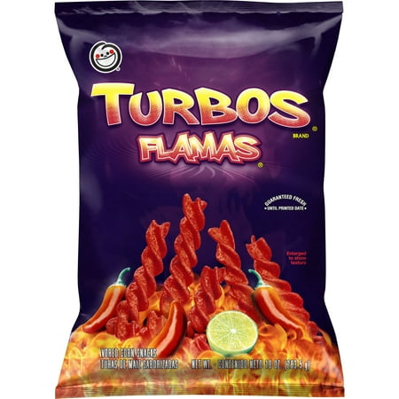 ( 10 oz, PACK OF 1 ), Sabritas Turbos Flamas Flavored Corn Snacks