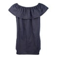 thumbnail image 4 of Women's Off-The-Shoulders Flounce Top-I-S, 4 of 4