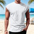thumbnail image 2 of WULMLEO Mens Sleeveless Tank Tops Workout Muscle Athletic Cut Off Tee Shirts Casual Loose Lightweight Running Gym Sports Shirts White 3XL, 2 of 7