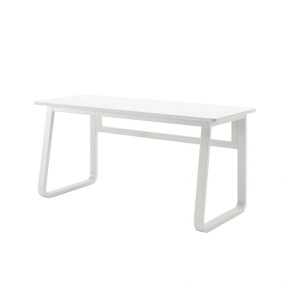 Computer Desk Modern Simple Style Desk for Home Office, Small Writing Table Study Corner Work Desk for Bedroom