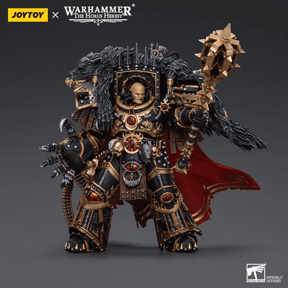 JOYTOY Warhammer 40k 1/18 Action Figures Anime 20.2cm Sons of Horus Warmaster Horus Primarch of The XVIth Legion Model Toys