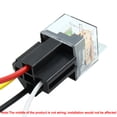 thumbnail image 3 of Waterproof DC 24V 80A SPST Automotive Car Relay 4 Pin 4 Wires w/ Harness Socket, 3 of 5