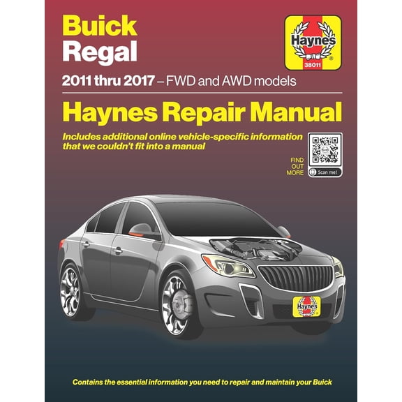 Buick Regal (2011-2017) Repair Manual