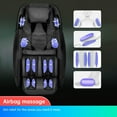 thumbnail image 6 of BestMassage Full Body Zero Gravity Shiatsu Massage Chair Recliner Massage,Black, 6 of 7