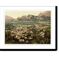 thumbnail image 2 of Historic Framed Print, Ragatz general view St. Gall Switzerland, 17-7/8" x 21-7/8", 2 of 9